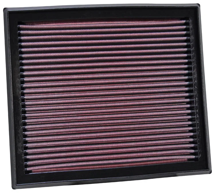 33-2873 – K&N FILTER Air Filter, Washable Red Cotton Gauze Panel 9-3/16 Inch Length x 8-1/16 Inch Width x 1 Inch Heig...